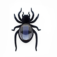 Mini solar robot araña negro para divertirse herramienta educativa regalo