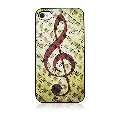 ... Muziek Nota Back Case voor iPhone 4/4S, Gratis Verzending voor alle