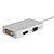  mini DP DisplayPort vers DVI foudre vga hdmi adaptateur 3 en 1 pour Apple MacBook Air Pro imac